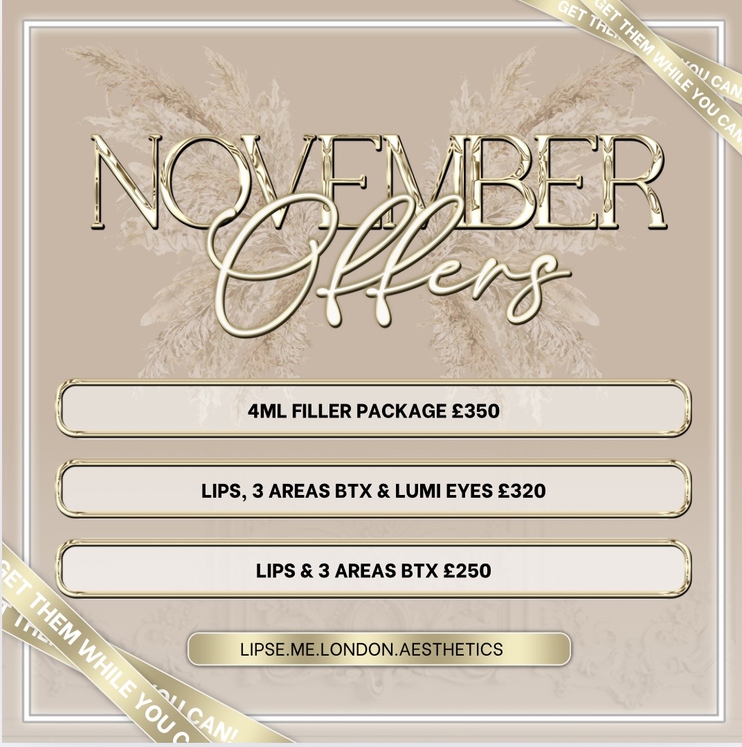 November Deals For Filler & BTX
