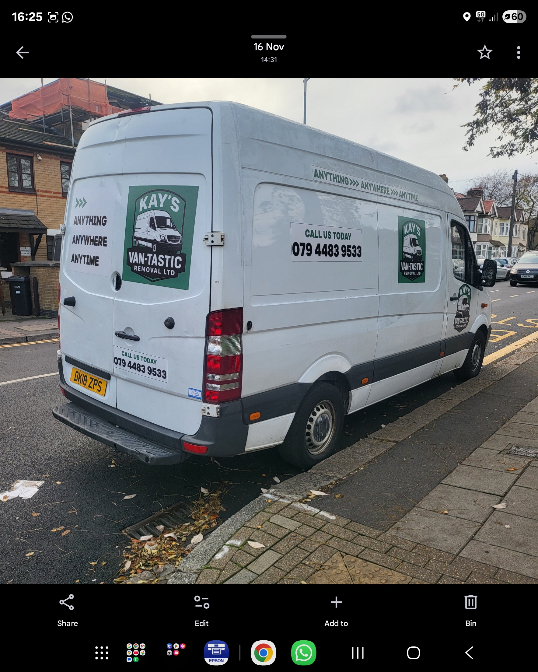 Kay's Van-Tastic Removals Ltd